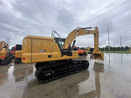 Yeni Model Kullanılmış CAT 320GC Kazı Makinesi Caterpillar Crawler Montajlı Tipi