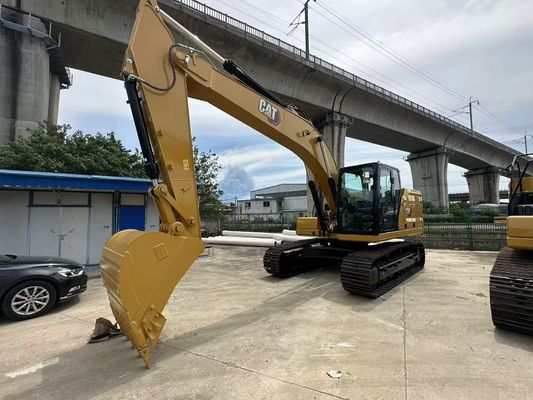 320GC Kullanılmış Caterpillar Excavator Crawler 2023 Yılı CAT C4.4 Motoru ile monte edildi