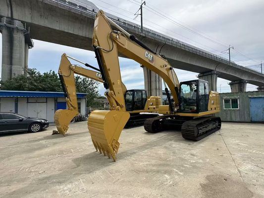 320GC Kullanılmış Caterpillar Excavator Crawler 2023 Yılı CAT C4.4 Motoru ile monte edildi