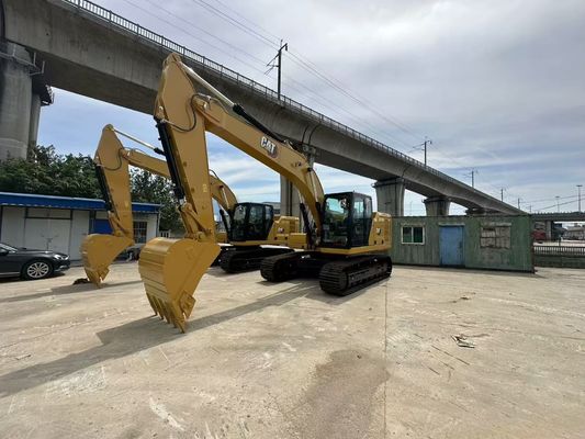 320GC Kullanılmış Caterpillar Excavator Crawler 2023 Yılı CAT C4.4 Motoru ile monte edildi