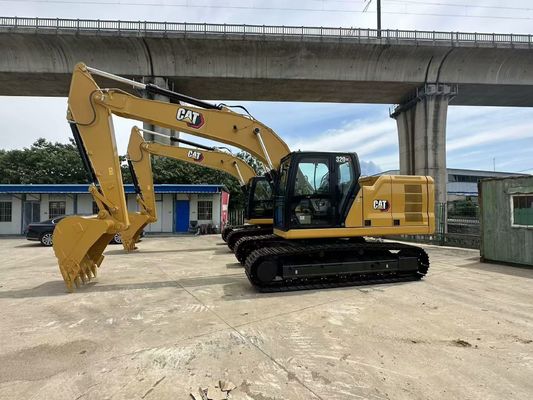 320GC Kullanılmış Caterpillar Excavator Crawler 2023 Yılı CAT C4.4 Motoru ile monte edildi