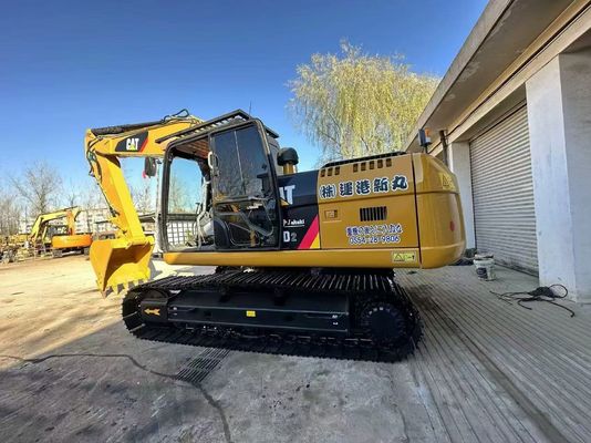 Sarı Orijinal Japonya Kullanılmış CAT Kazı Makinesi 320D2 Caterpillar Crawler Kazı Makinesi