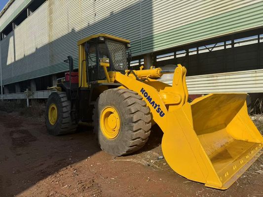 Repaint Color WA470-3 Kullanılmış Komatsu Çark Yükleyici İnşaat Orta Doğu