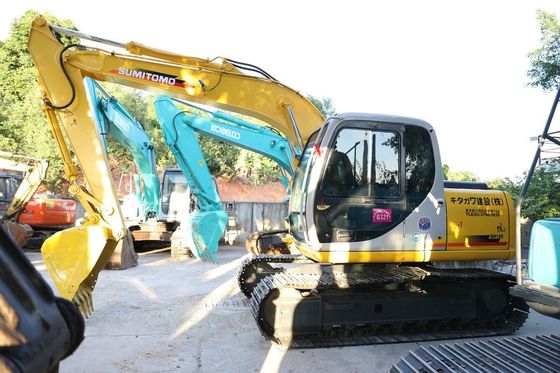 Orijinal Japon kullanılmış Sumitomo SH120-6 sürünen kazıcı mükemmel durumda