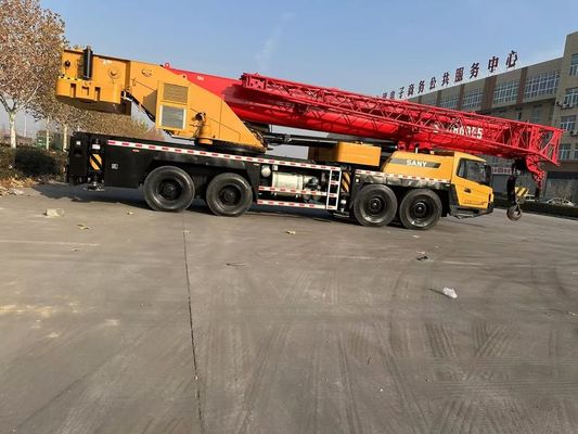 2021 Yılı Kullanılmış Sany STC800E5 80 Tonluk Kamyon vinci İyi durumda