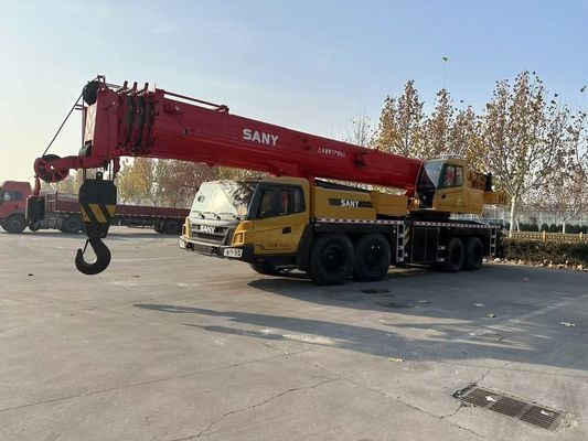 2021 Yılı Kullanılmış Sany STC800E5 80 Tonluk Kamyon vinci İyi durumda