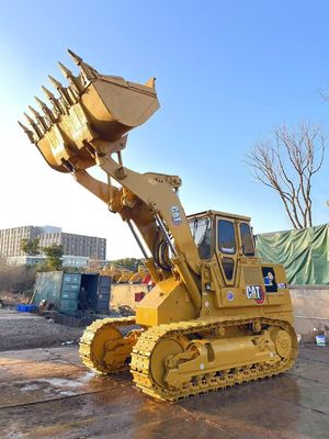Renk değiştirme Kullanılmış Caterpillar 973 Crawler Loader Mükemmel durumda