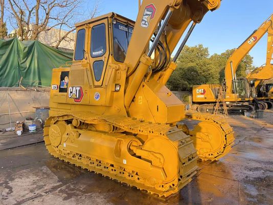 Renk değiştirme Kullanılmış Caterpillar 973 Crawler Loader Mükemmel durumda
