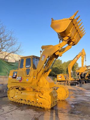 Renk değiştirme Kullanılmış Caterpillar 973 Crawler Loader Mükemmel durumda