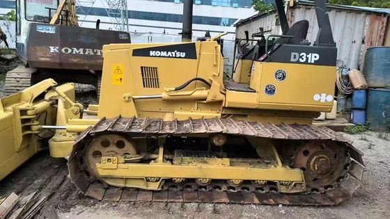 Orijinal Renk Kullanılmış Komatsu D31P-20 Mini Buldozer Asya'da Sıcak Satış