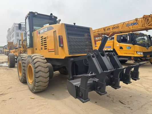 6 Drive Motor Grader 2023 Yıl Kullanılan XCMG GR2153 Motor Grader İnşaat için Yakıt Verimliliği