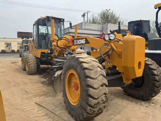 6 Drive Motor Grader 2023 Yıl Kullanılan XCMG GR2153 Motor Grader İnşaat için Yakıt Verimliliği