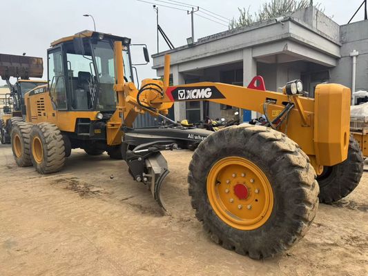 6 Drive Motor Grader 2023 Yıl Kullanılan XCMG GR2153 Motor Grader İnşaat için Yakıt Verimliliği