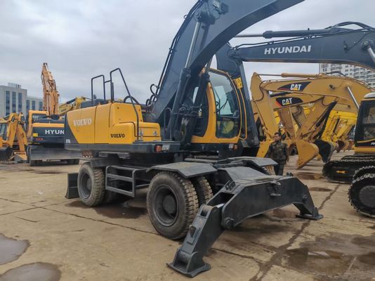 Güney Amerika'da Satılık Kullanılmış Volvo EW170BLC Tekerlekli Ekskavatör