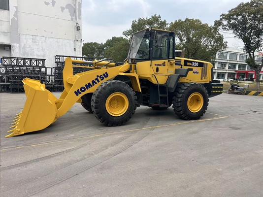 2011 Yıl Orijinal Japonya Kullanılmış Komatsu WA320-5 Tekerlekli yükleyici Mükemmel durumda