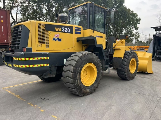 2011 Yıl Orijinal Japonya Kullanılmış Komatsu WA320-5 Tekerlekli yükleyici Mükemmel durumda