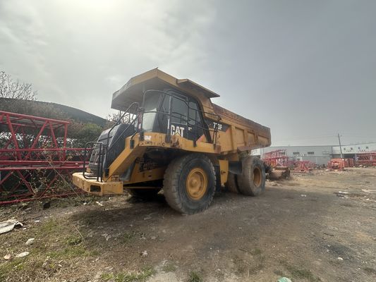Kullanılmış Caterpillar 773F Rock Truck İyi durumda / Kullanılmış CAT Rock Truck Sıcak satış