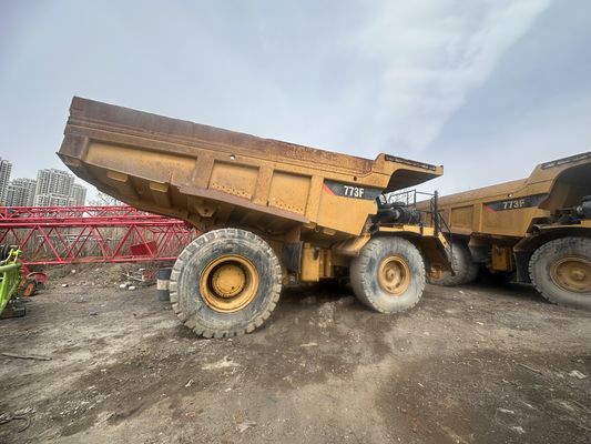 Kullanılmış Caterpillar 773F Rock Truck İyi durumda / Kullanılmış CAT Rock Truck Sıcak satış