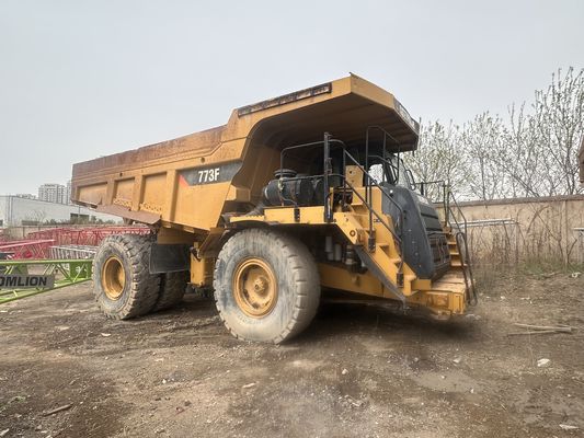 Kullanılmış Caterpillar 773F Rock Truck İyi durumda / Kullanılmış CAT Rock Truck Sıcak satış