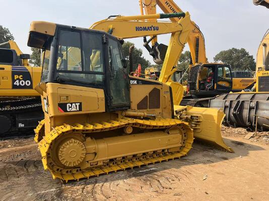 6 Way Blade Kullanılmış Sürünen Montajlı Buldozer CAT D5K XL Orijinal Rengi