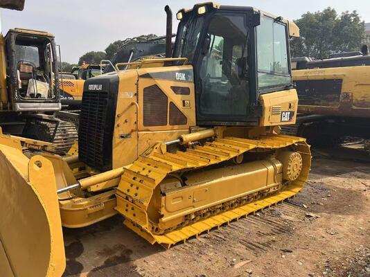 6 Way Blade Kullanılmış Sürünen Montajlı Buldozer CAT D5K XL Orijinal Rengi