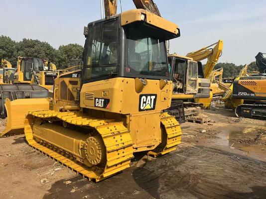 6 Way Blade Kullanılmış Sürünen Montajlı Buldozer CAT D5K XL Orijinal Rengi