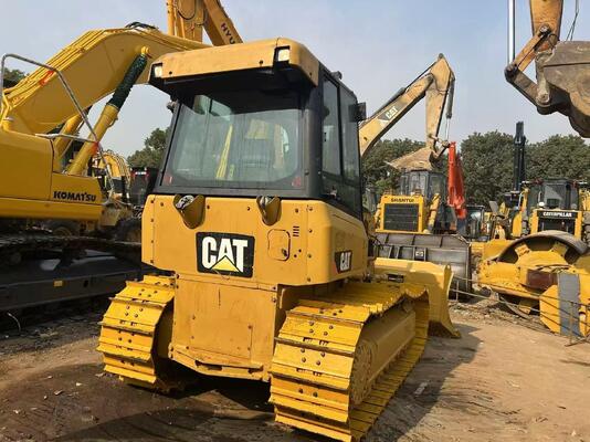 6 Way Blade Kullanılmış Sürünen Montajlı Buldozer CAT D5K XL Orijinal Rengi
