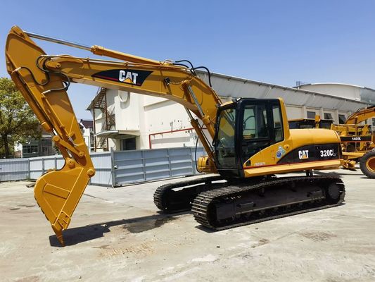 Hidrolik Kullanılmış CAT Kazı Makinesi 20 Tonluk CAT 320CL Kazı Makinesi Asıl Japonya Afrika için